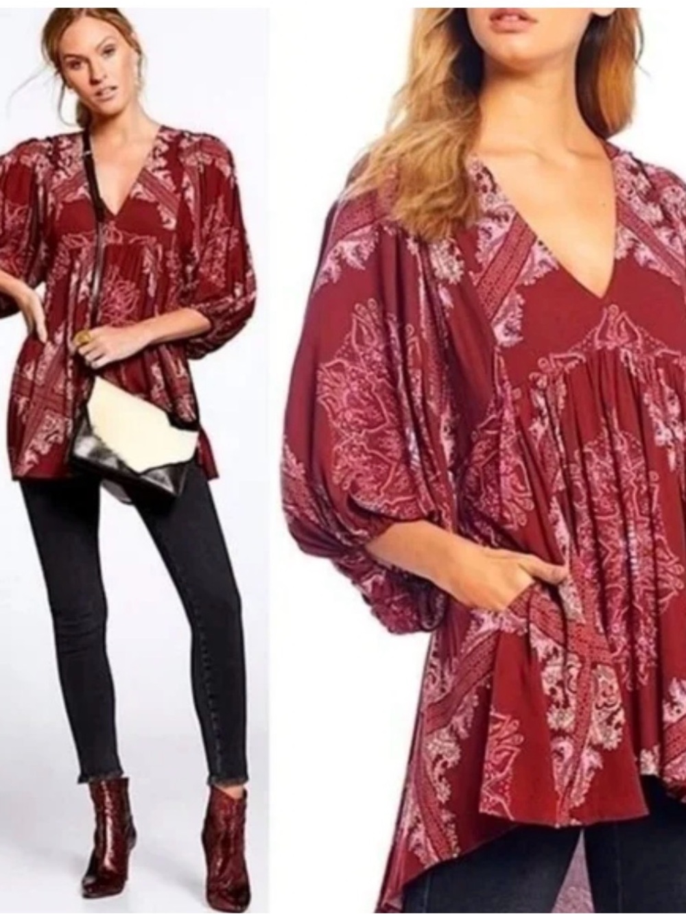 Free People Girl Talk Tunic